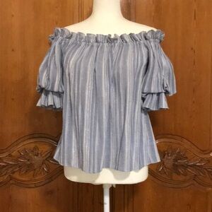 NEW Love Shack Fancy Off Shoulder Top